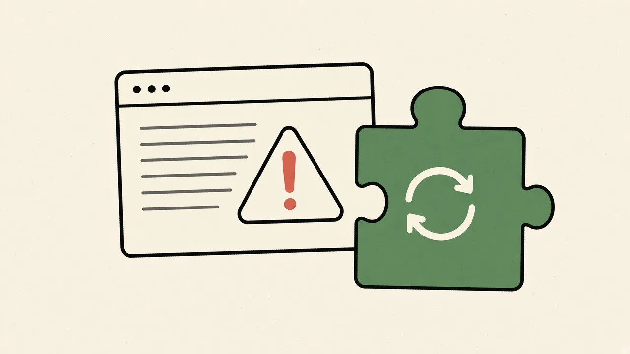 WordPress broken after a plugin update: what now?